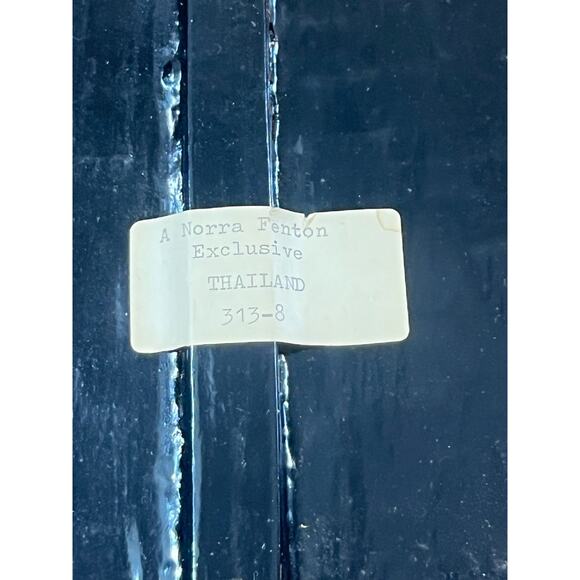 Nora Fenton Hand‎ Painted Wooden Platter Serving Dish - Picture 4 of 5